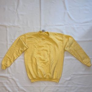 Yellow sweater
